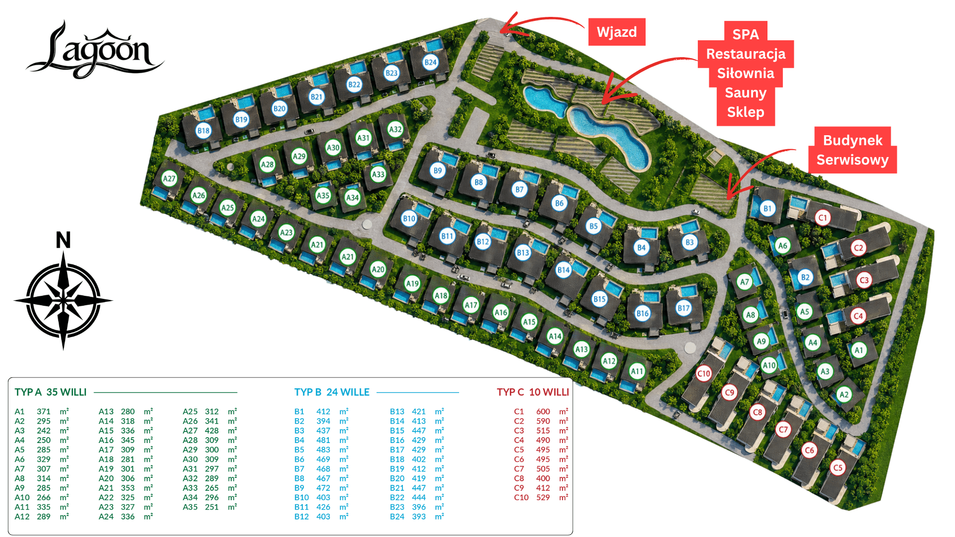 Zobacz masterplan - Wille Lagoon
